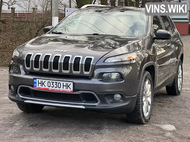 Внедорожник / Кроссовер Jeep Cherokee 2017 3.24 л. Автомат обл. Ровенская, Острог - Фото 1/21