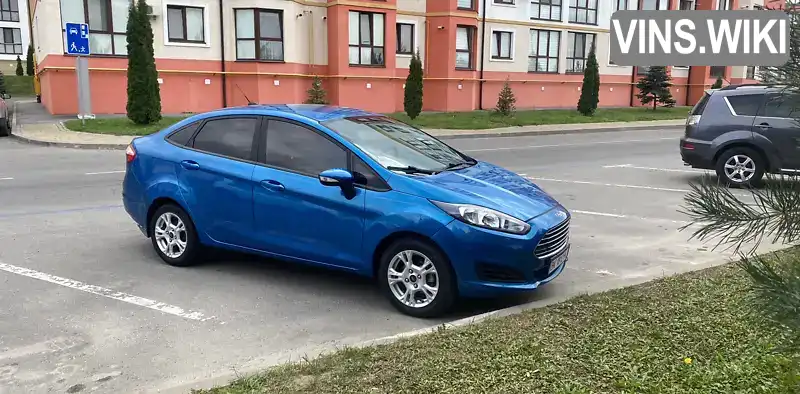 Седан Ford Fiesta 2016 1.6 л. Автомат обл. Ровенская, Ровно - Фото 1/21