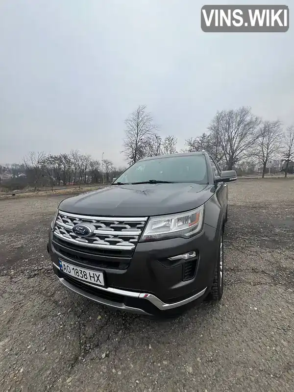 Позашляховик / Кросовер Ford Explorer 2018 3.5 л. Автомат обл. Закарпатська, Ужгород - Фото 1/21