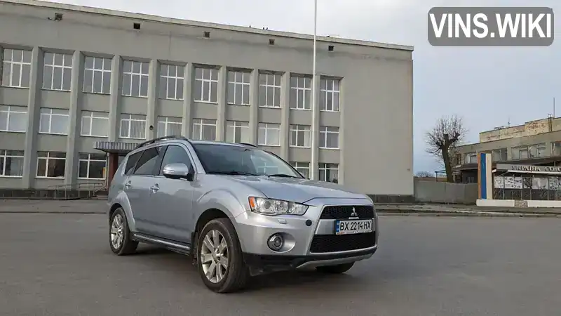 Позашляховик / Кросовер Mitsubishi Outlander 2012 2.2 л. Ручна / Механіка обл. Хмельницька, Хмельницький - Фото 1/21