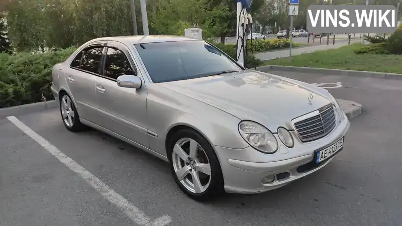 Седан Mercedes-Benz E-Class 2005 2.2 л. Автомат обл. Дніпропетровська, Дніпро (Дніпропетровськ) - Фото 1/15