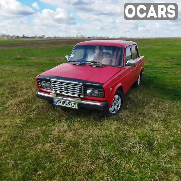 Седан ВАЗ / Lada 2107 1991 1.5 л. Ручна / Механіка обл. Житомирська, Бердичів - Фото 1/17