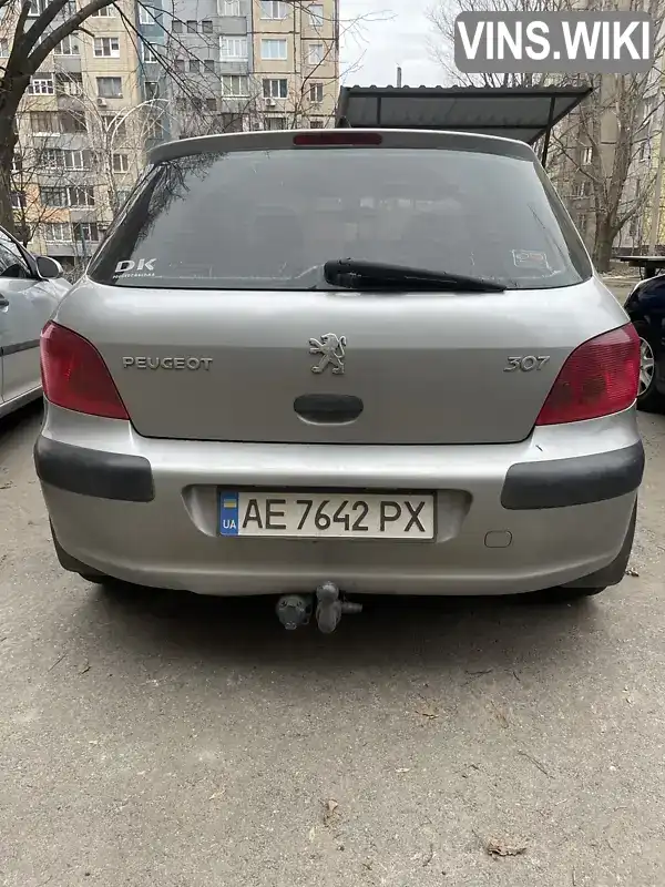 VF33CNFUC82837505 Peugeot 307 2003 Хэтчбек 1.59 л. Фото 2