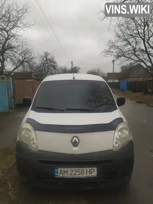 Мінівен Renault Kangoo 2008 1.6 л. Ручна / Механіка обл. Житомирська, Коростишів - Фото 1/13