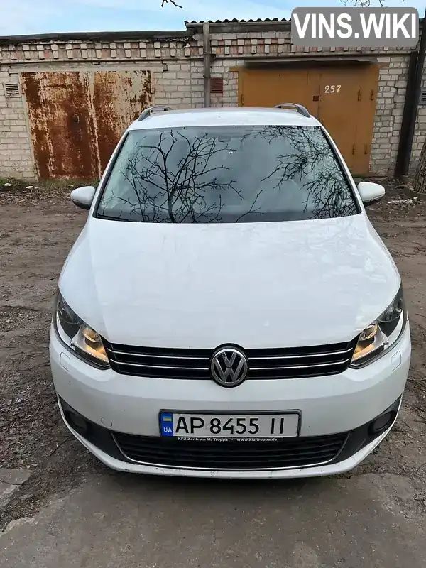 Мікровен Volkswagen Touran 2014 1.6 л. Ручна / Механіка обл. Запорізька, Запоріжжя - Фото 1/7