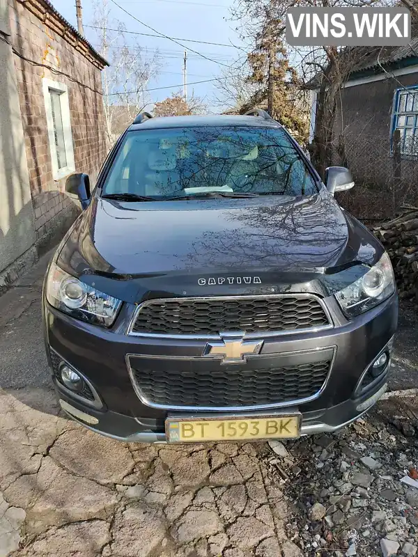 Позашляховик / Кросовер Chevrolet Captiva 2013 2.23 л. Автомат обл. Херсонська, Нововоронцовка - Фото 1/7