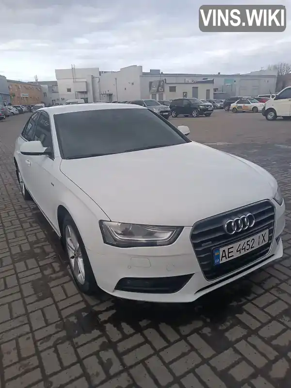 Седан Audi A4 2012 1.8 л. Вариатор обл. Днепропетровская, Павлоград - Фото 1/14