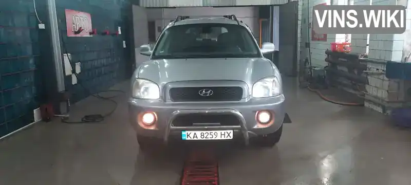 Позашляховик / Кросовер Hyundai Santa FE 2004 2 л. Автомат обл. Донецька, Добропілля - Фото 1/18