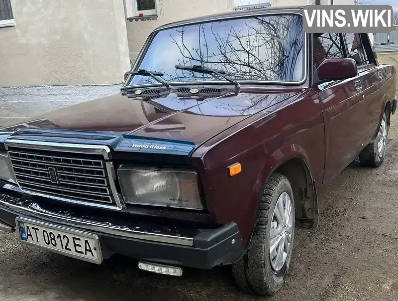 Седан ВАЗ / Lada 2107 2005 1.45 л. Ручна / Механіка обл. Івано-Франківська, Надвірна - Фото 1/16