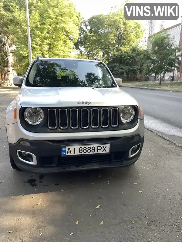 ZACCJBBT5GPD07617 Jeep Renegade 2016 Позашляховик / Кросовер 2.36 л. Фото 1