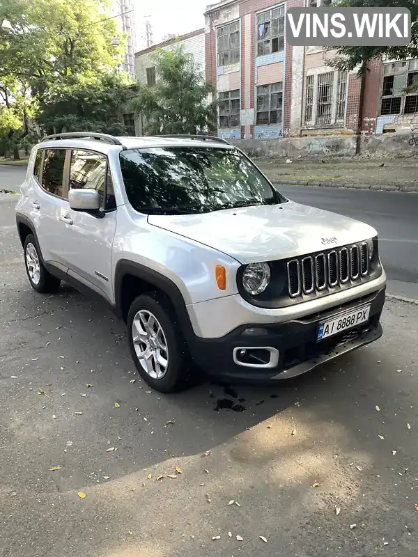 ZACCJBBT5GPD07617 Jeep Renegade 2016 Позашляховик / Кросовер 2.36 л. Фото 2