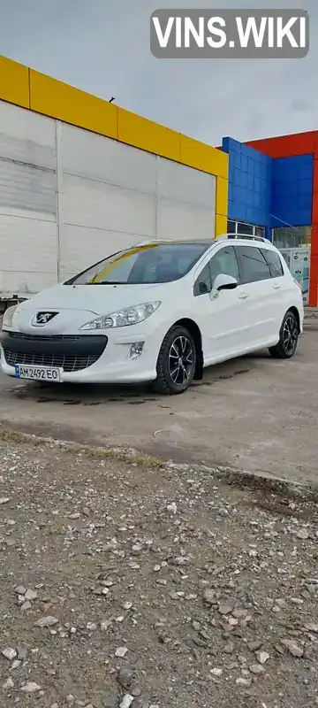 Універсал Peugeot 308 2009 1.6 л. Ручна / Механіка обл. Житомирська, Житомир - Фото 1/21