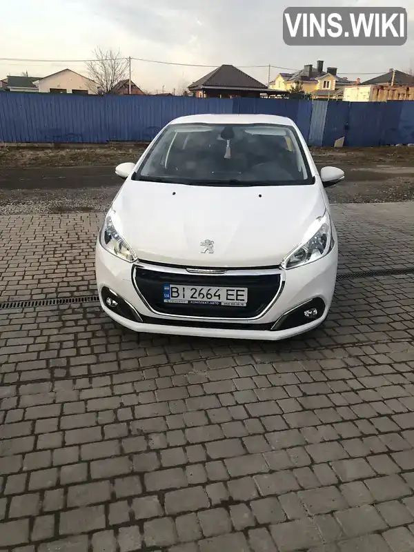 Хетчбек Peugeot 208 2019 1.5 л. Ручна / Механіка обл. Полтавська, Полтава - Фото 1/12