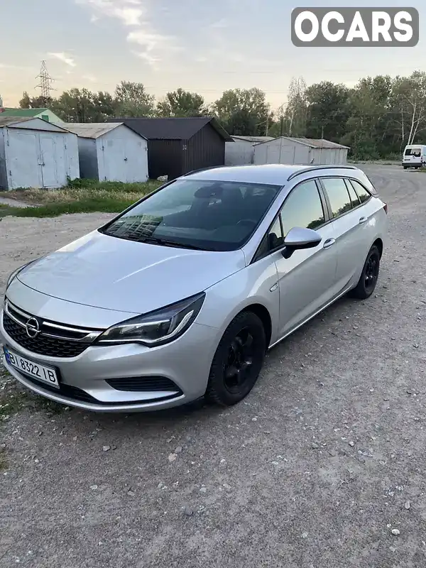 Універсал Opel Astra 2017 1.6 л. Ручна / Механіка обл. Полтавська, Полтава - Фото 1/18