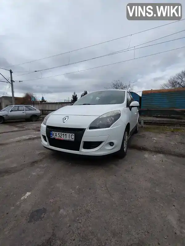 Мінівен Renault Scenic 2010 1.46 л. Ручна / Механіка обл. Полтавська, Кременчук - Фото 1/21