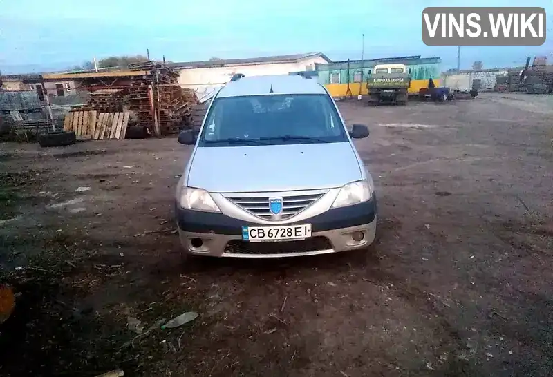 Седан Dacia Logan 2007 1.5 л. Ручна / Механіка обл. Чернігівська, Чернігів - Фото 1/5