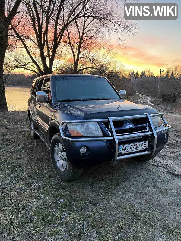 Внедорожник / Кроссовер Mitsubishi Pajero 2006 3 л. обл. Волынская, Луцк - Фото 1/8