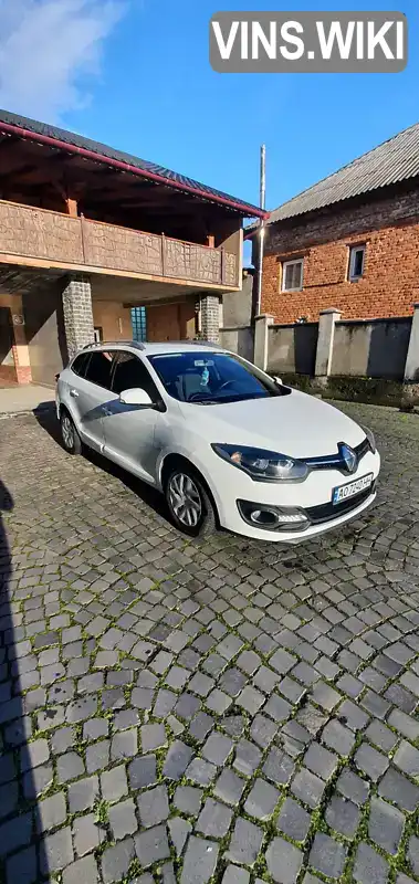 Универсал Renault Megane 2016 1.5 л. обл. Закарпатская, Иршава - Фото 1/21