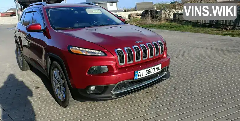 Внедорожник / Кроссовер Jeep Cherokee 2014 2.36 л. Автомат обл. Киевская, Белая Церковь - Фото 1/6