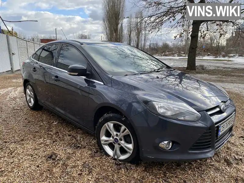 Седан Ford Focus 2013 1 л. Ручная / Механика обл. Черниговская, Чернигов - Фото 1/21