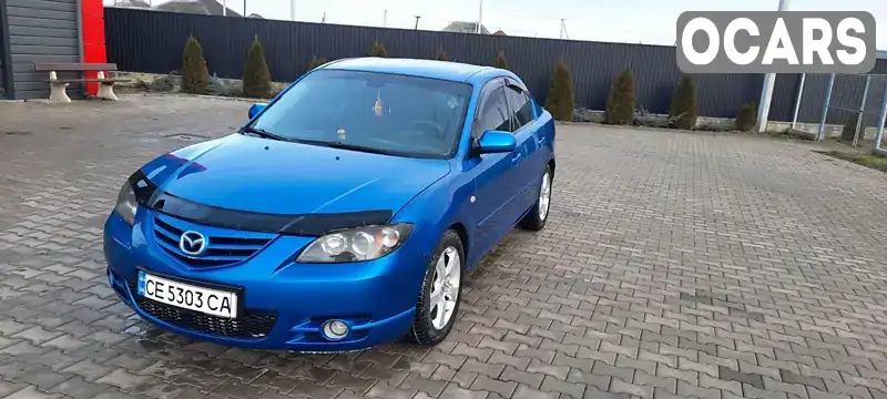 Седан Mazda 3 2005 2 л. Ручна / Механіка обл. Чернівецька, Новоселиця - Фото 1/12