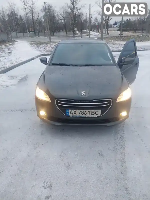 Седан Peugeot 301 2016 1.59 л. Ручна / Механіка обл. Харківська, Харків - Фото 1/10