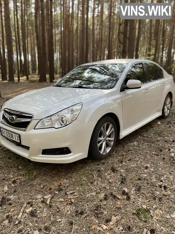 Седан Subaru Legacy 2012 2.46 л. Варіатор обл. Київська, Бровари - Фото 1/21