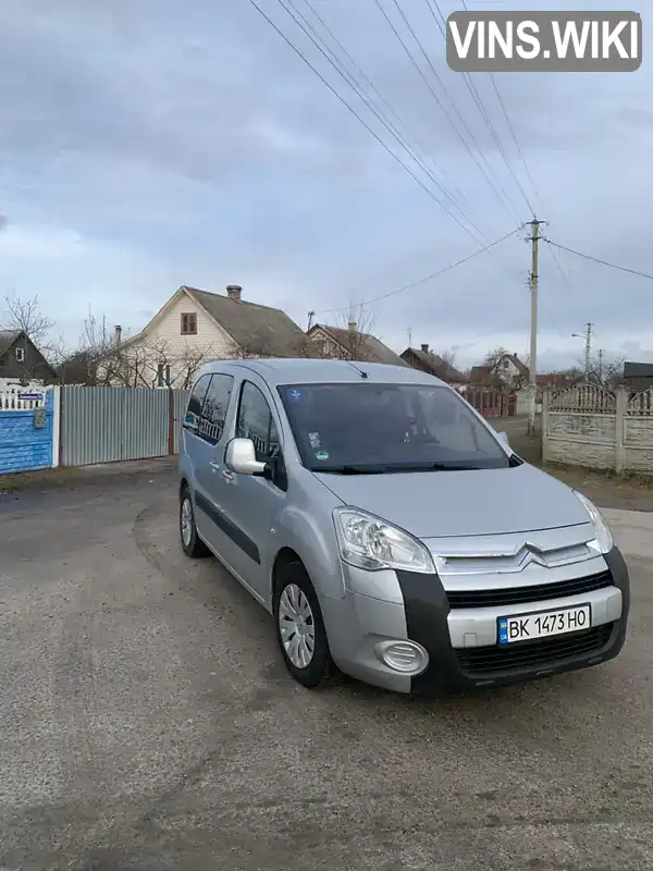 Мінівен Citroen Berlingo 2008 1.59 л. Ручна / Механіка обл. Рівненська, Костопіль - Фото 1/12