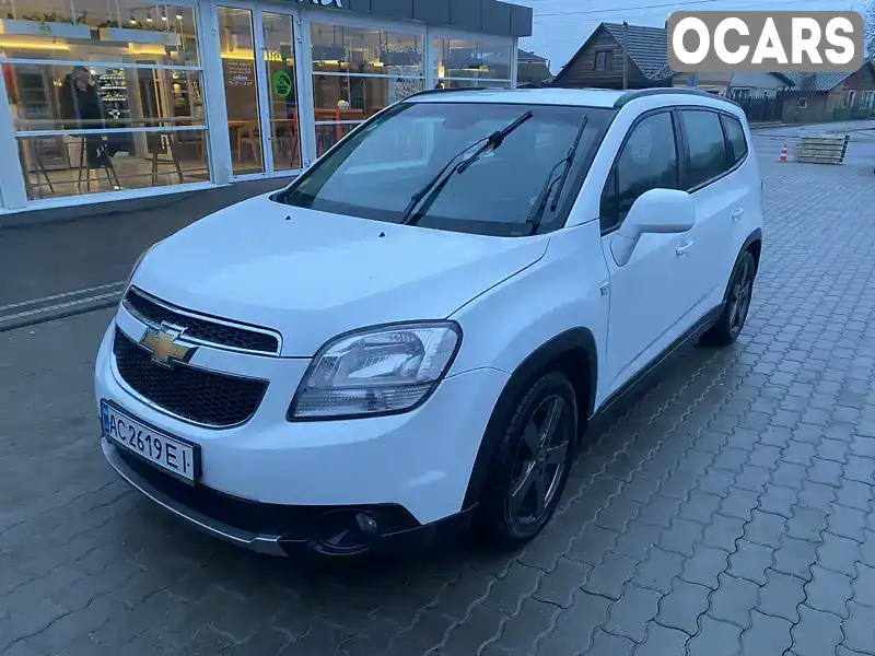 Мінівен Chevrolet Orlando 2011 1.8 л. Ручна / Механіка обл. Волинська, Володимир-Волинський - Фото 1/21