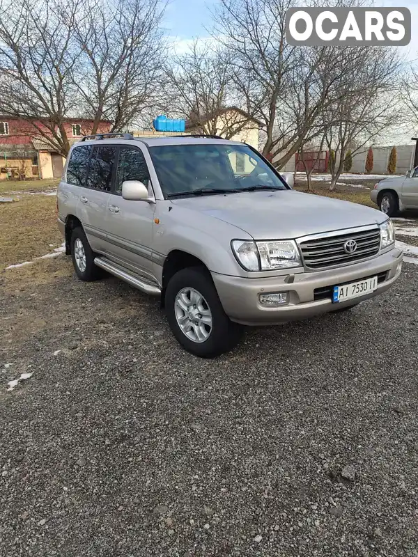 Позашляховик / Кросовер Toyota Land Cruiser 2004 4.66 л. Автомат обл. Київська, Бровари - Фото 1/11