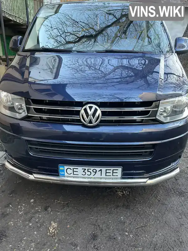 Минивэн Volkswagen Caravelle 2015 1.97 л. Автомат обл. Черновицкая, Черновцы - Фото 1/10