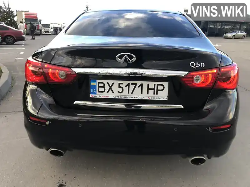 JN1BDAV37U0242325 Infiniti Q50 2016 Седан 2.14 л. Фото 6