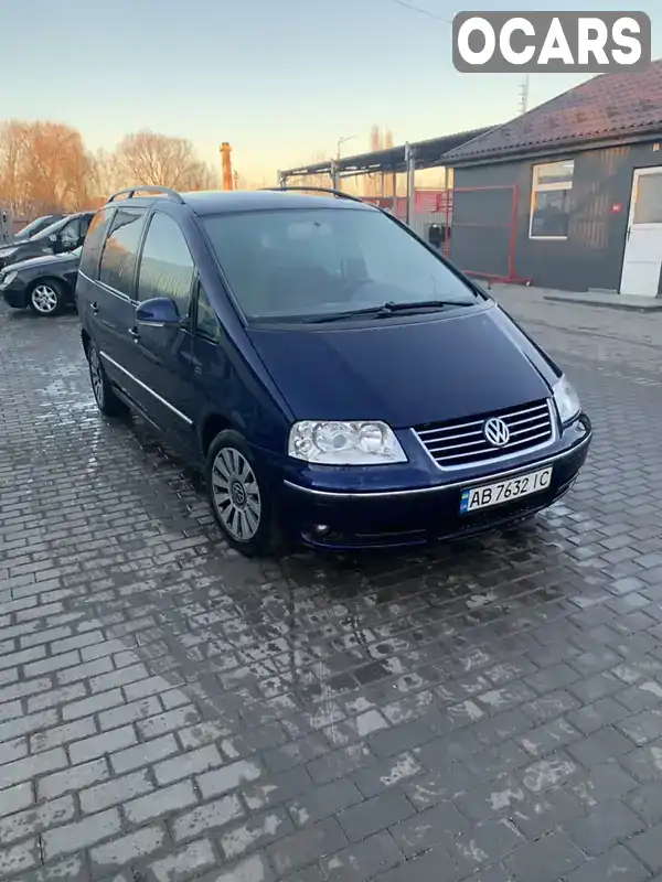 Мінівен Volkswagen Sharan 2008 1.97 л. Ручна / Механіка обл. Вінницька, Калинівка - Фото 1/5