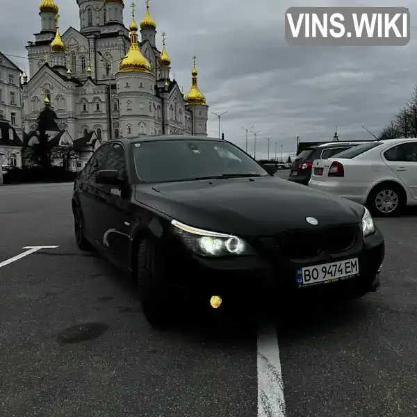 Седан BMW 5 Series 2008 2.99 л. Автомат обл. Тернопільська, Кременець - Фото 1/21