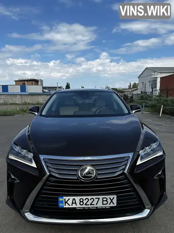 JTJBAMCA502066529 Lexus RX 2018 Внедорожник / Кроссовер 2 л. Фото 2