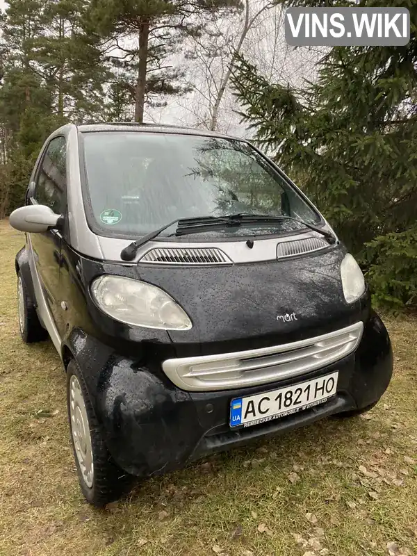 WME01MC011H091233 Smart Fortwo 2001 Купе 0.6 л. Фото 1