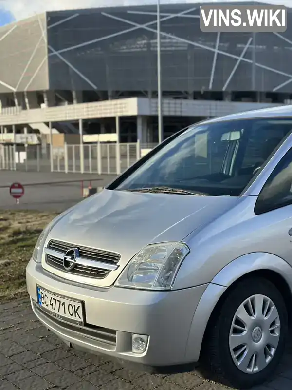 W0L0XCE7584125394 Opel Meriva 2007 Мікровен 1.6 л. Фото 1