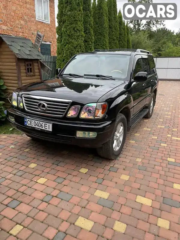 Позашляховик / Кросовер Lexus LX 2004 4.67 л. Автомат обл. Чернівецька, Вижниця - Фото 1/21