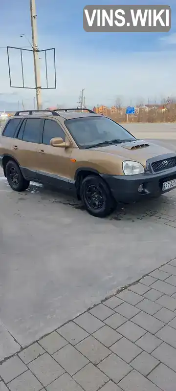 Позашляховик / Кросовер Hyundai Santa FE 2001 2 л. Ручна / Механіка обл. Івано-Франківська, Тисмениця - Фото 1/10