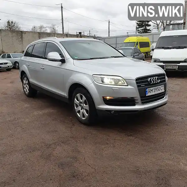 Позашляховик / Кросовер Audi Q7 2009 2.97 л. Автомат обл. Житомирська, Житомир - Фото 1/21