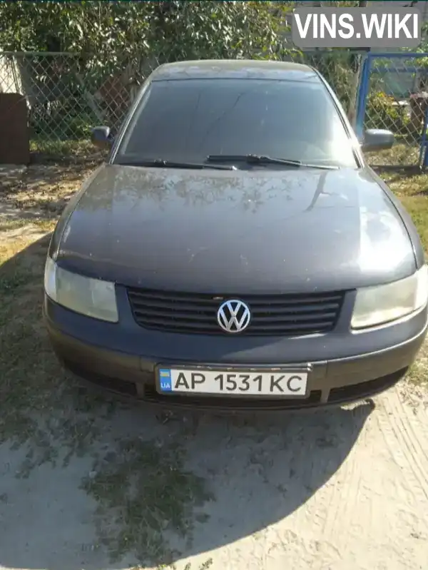 Седан Volkswagen Passat 1997 1.9 л. Ручная / Механика обл. Запорожская, Запорожье - Фото 1/9