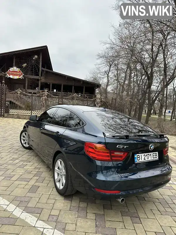 WBA3Y31040D644628 BMW 3 Series GT 2014 Ліфтбек 2 л. Фото 7