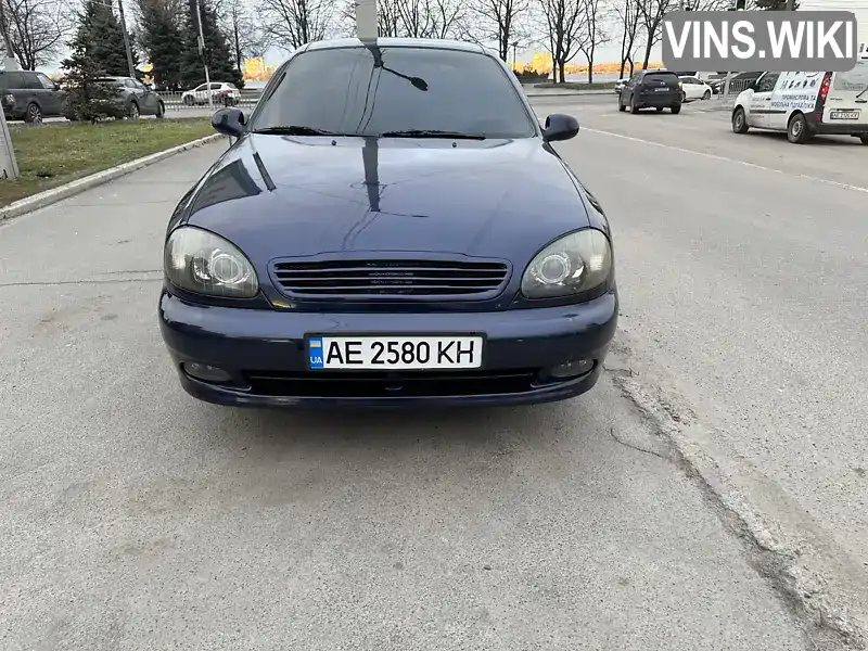 Седан Daewoo Lanos 2002 1.5 л. Ручна / Механіка обл. Дніпропетровська, Дніпро (Дніпропетровськ) - Фото 1/21