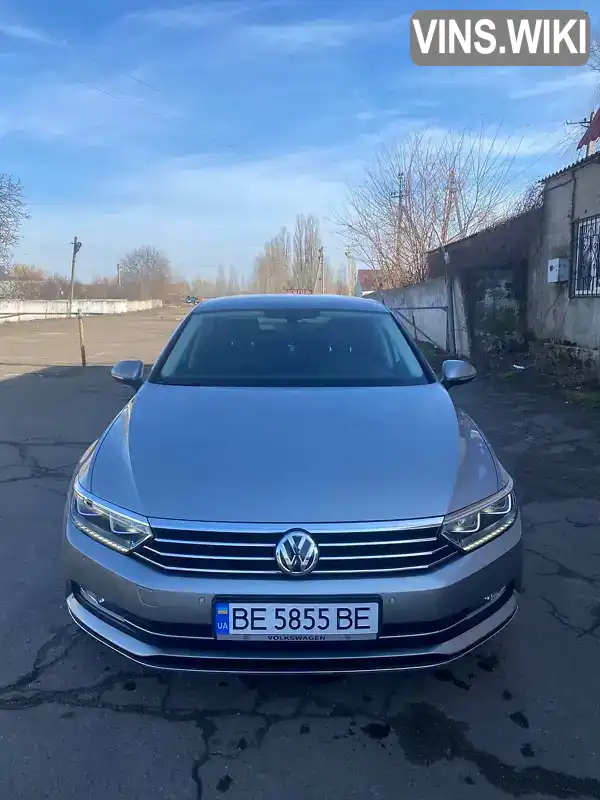 Седан Volkswagen Passat 2017 1.97 л. Робот обл. Миколаївська, Кривеозеро - Фото 1/19