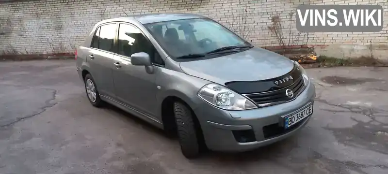 Седан Nissan TIIDA 2010 1.6 л. Ручна / Механіка обл. Тернопільська, Тернопіль - Фото 1/7