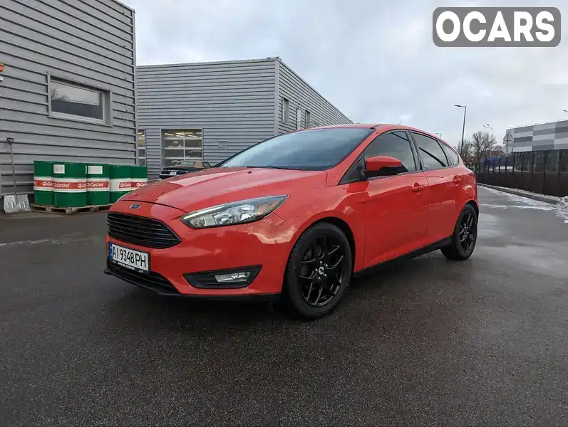 Хетчбек Ford Focus 2015 2 л. Робот обл. Київська, Вишневе - Фото 1/21