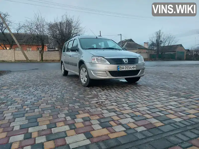 Седан Dacia Logan 2009 1.4 л. Ручна / Механіка обл. Кіровоградська, Знам'янка - Фото 1/21