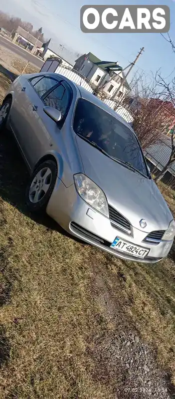 Седан Nissan Primera 2003 1.6 л. Ручна / Механіка обл. Івано-Франківська, Надвірна - Фото 1/14