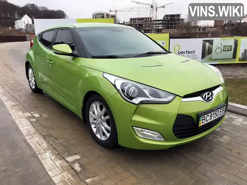 Хетчбек Hyundai Veloster 2012 1.59 л. Ручна / Механіка обл. Львівська, Львів - Фото 1/21