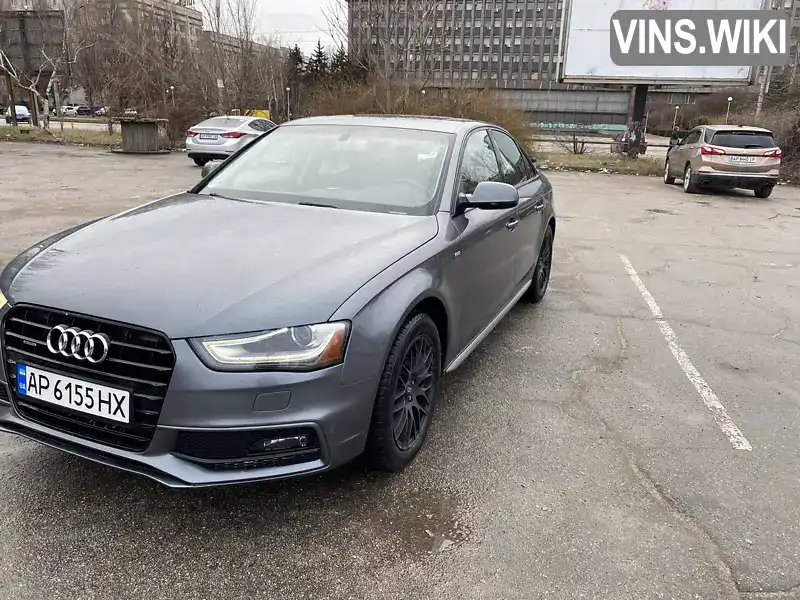 Седан Audi A4 2014 2 л. Автомат обл. Запорожская, Запорожье - Фото 1/14